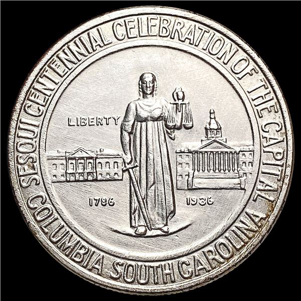 1936 Columbia Half Dollar GEM BU