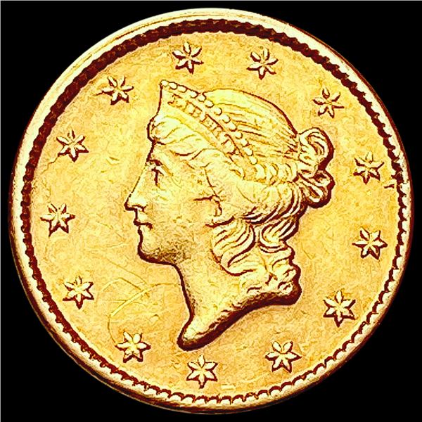 1851 Rare Gold Dollar NEARLY UNCIRCULATED