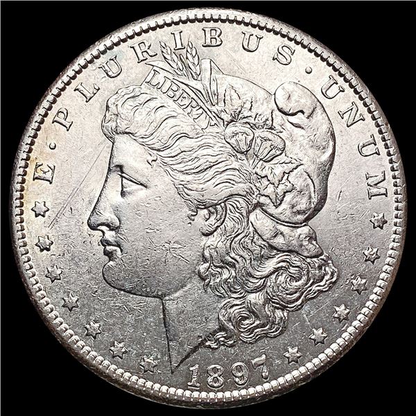 1897-S Morgan Silver Dollar UNCIRCULATED