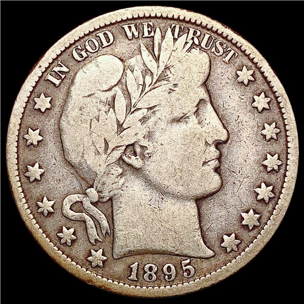 1895-O Barber Half Dollar NICELY CIRCULATED