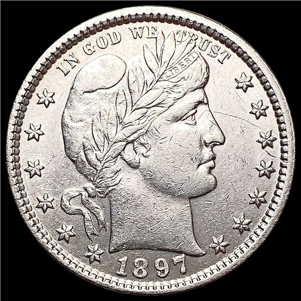 1897 Barber Quarter UNCIRCULATED