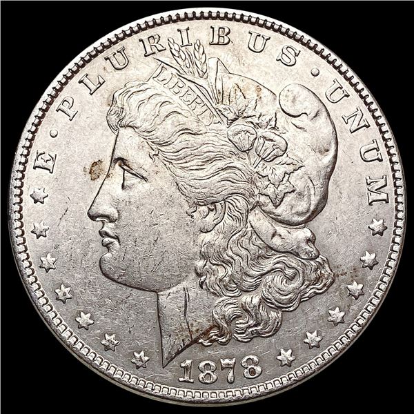 1878 Morgan Silver Dollar CLOSELY UNCIRCULATED