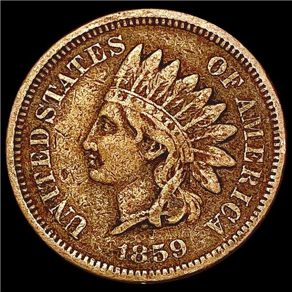 1859 Indian Head Cent LIGHTLY CIRCULATED