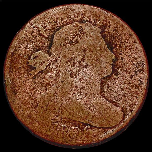 1806 Draped Bust Large Cent NICELY CIRCULATED