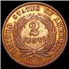 Image 2 : 1869 Two Cent Piece UNCIRCULATED