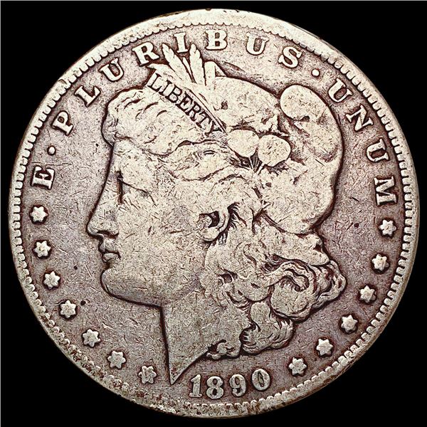 1890-CC Morgan Silver Dollar NICELY CIRCULATED