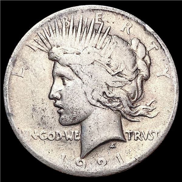 1921 Silver Peace Dollar NICELY CIRCULATED