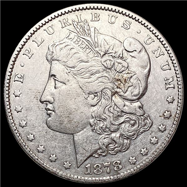 1878 Morgan Silver Dollar CLOSELY UNCIRCULATED