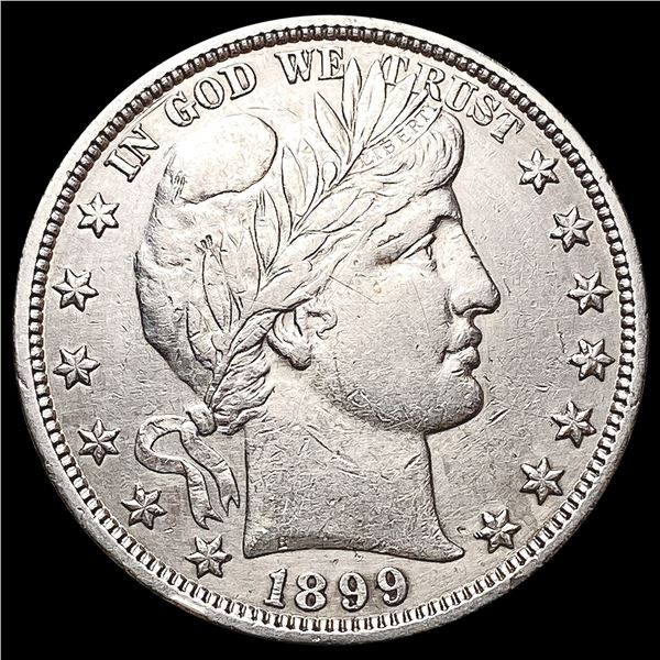 1899 Barber Half Dollar CLOSELY UNCIRCULATED