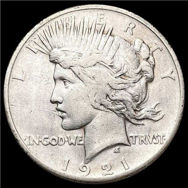 1921 Silver Peace Dollar LIGHTLY CIRCULATED