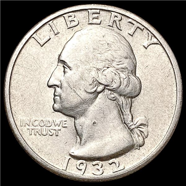 1932-D Washington Silver Quarter CLOSELY UNCIRCULA