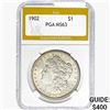 Image 1 : 1902 Morgan Silver Dollar PGA MS63