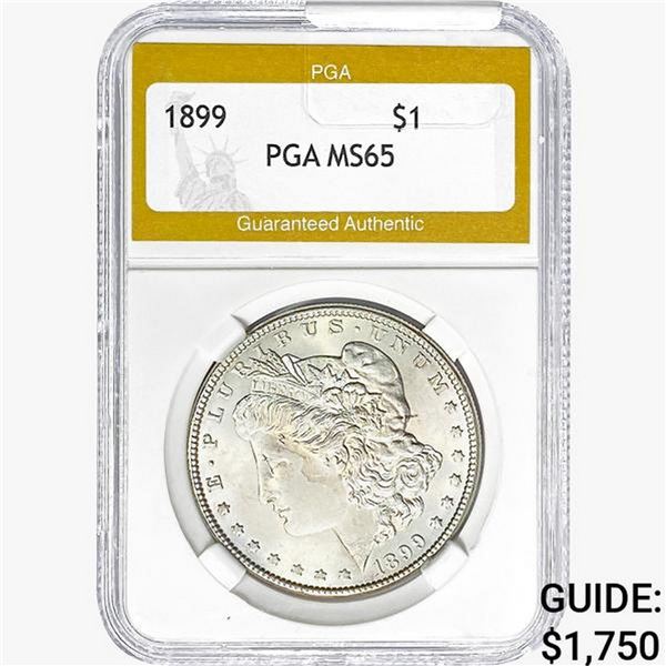 1899 Morgan Silver Dollar PGA MS65
