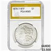 Image 1 : 1878 7/8 TF Morgan Silver Dollar PGA MS65