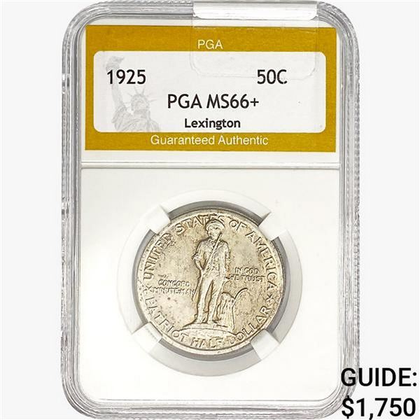 1925 Lexington Half Dollar PGA MS66+