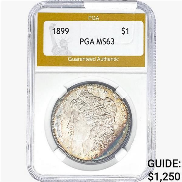 1899 Morgan Silver Dollar PGA MS63