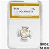 Image 1 : 1920 Mercury Silver Dime PGA MS66 FSB
