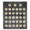 Image 2 : [65 Coin] 1916-1947 Walking Liberty Halves Display