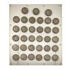 Image 3 : [65 Coin] 1916-1947 Walking Liberty Halves Display