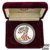 Image 1 : 2000 Colored Silver Eagle Set