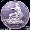 Image 1 : 1877 Silver Trade Dollar GEM PROOF CAM