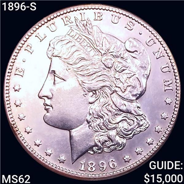 1896-S Morgan Silver Dollar UNCIRCULATED