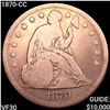 Image 1 : 1870-CC Seated Liberty Dollar LIGHTLY CIRCULATED