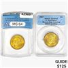 Image 1 : [2] 2007 George Washington $1 Coin ANACS MS64