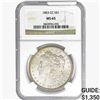 Image 1 : 1883-CC Morgan Silver Dollar NGC MS65