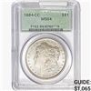 Image 1 : 1884-CC Morgan Silver Dollar PCGS MS64