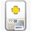 Image 2 : 2011 0.25oz Gold 1861 Confederate Gem Proof Smithsonian Coin  NGC