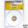 Image 1 : 1853-O Arrows Seated Liberty Half Dime ANACS EF45