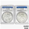 Image 1 : [2] 2016-W Silver Eagle PCGS MS70