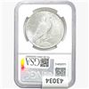 Image 2 : 1923 Silver Peace Dollar NGC MS64