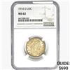 Image 1 : 1916-D Barber Quarter NGC MS62