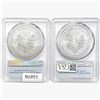 Image 2 : [2] 2017 Silver Eagle PCGS MS70