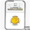 Image 1 : 1882 $5 Gold Half Eagle NGC MS61