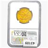 Image 2 : 1882 $10 Gold Eagle NGC MS61