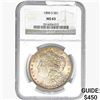 Image 1 : 1890-S Morgan Silver Dollar NGC MS63