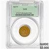 Image 1 : 1877 Indian Head Cent PC G6