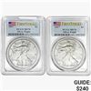 Image 1 : [2] 2017-W Silver Eagle PCGS MS70