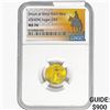 Image 1 : 2024-W 0.10oz Gold $5 AGE NGC MS70