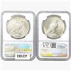 Image 2 : [2] 1923 Silver Peace Dollar NGC MS64