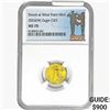 Image 1 : 2024-W 0.10oz Gold $5 AGE NGC MS70