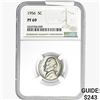 Image 1 : 1956 Jefferson Nickel NGC PF69