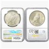 Image 2 : [2] 1923 Silver Peace Dollar NGC MS64