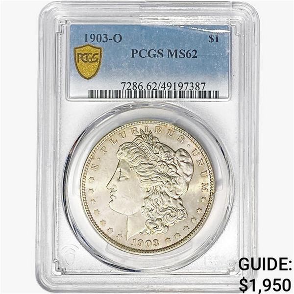 1903-O Morgan Silver Dollar PCGS MS62