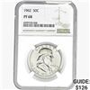 Image 1 : 1962 Franklin Half Dollar NGC PF68