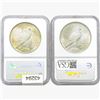 Image 2 : [2] 1923 Silver Peace Dollar NGC MS64