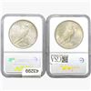 Image 2 : [2] 1922 Silver Peace Dollar NGC MS64